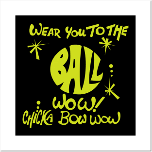 U-Roy "Wear You to the Ball" (yellow) Posters and Art